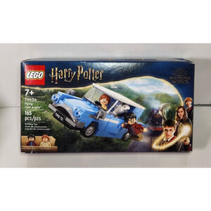 LEGO Harry Potter Flying Ford Anglia Car 76424 - 2 Minifigures Scabbers Hedwig